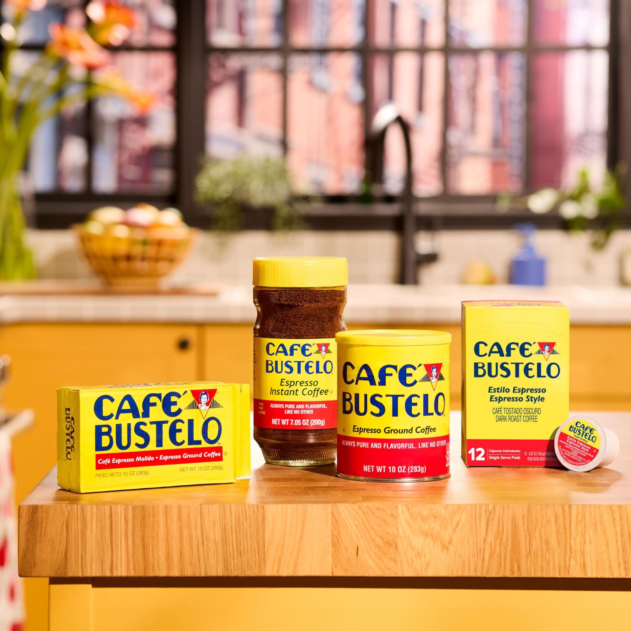 Café Bustelo Espresso Style Dark Roast, Single Serve Coffee Pods, 12 Count (Pack of 1)