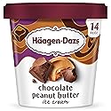 Haagen-Dazs Chocolate Peanut Butter Ice Cream, 14 fl oz (Frozen)