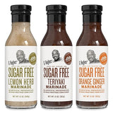 G Hughes Sugar Free, Assorted Marinades - Gluten Free, Sugar Free Sauces and Marinades Gift Sets, Marinades for Meats, (1) Lemon Herb 12oz bottle (1)