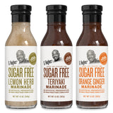 G Hughes Sugar Free, Assorted Marinades - Gluten Free, Sugar Free Sauces and Marinades Gift Sets, Marinades for Meats, (1) Lemon Herb 12oz bottle (1)