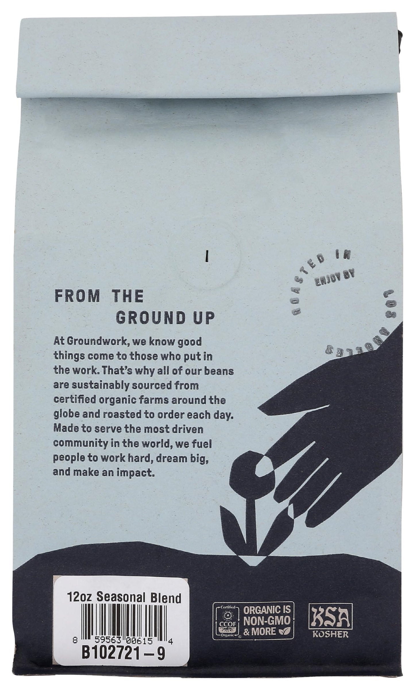 GROUNDWORK COFFEE CO Holiday Blend, 12 OZ