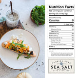FLORIDA PURE Rosemary Sea Salt - 80+ Mineral Sea Salt, Natural, Unrefined, Non Iodized - for Baking, Cooking, Seasoning & Enhancing Taste