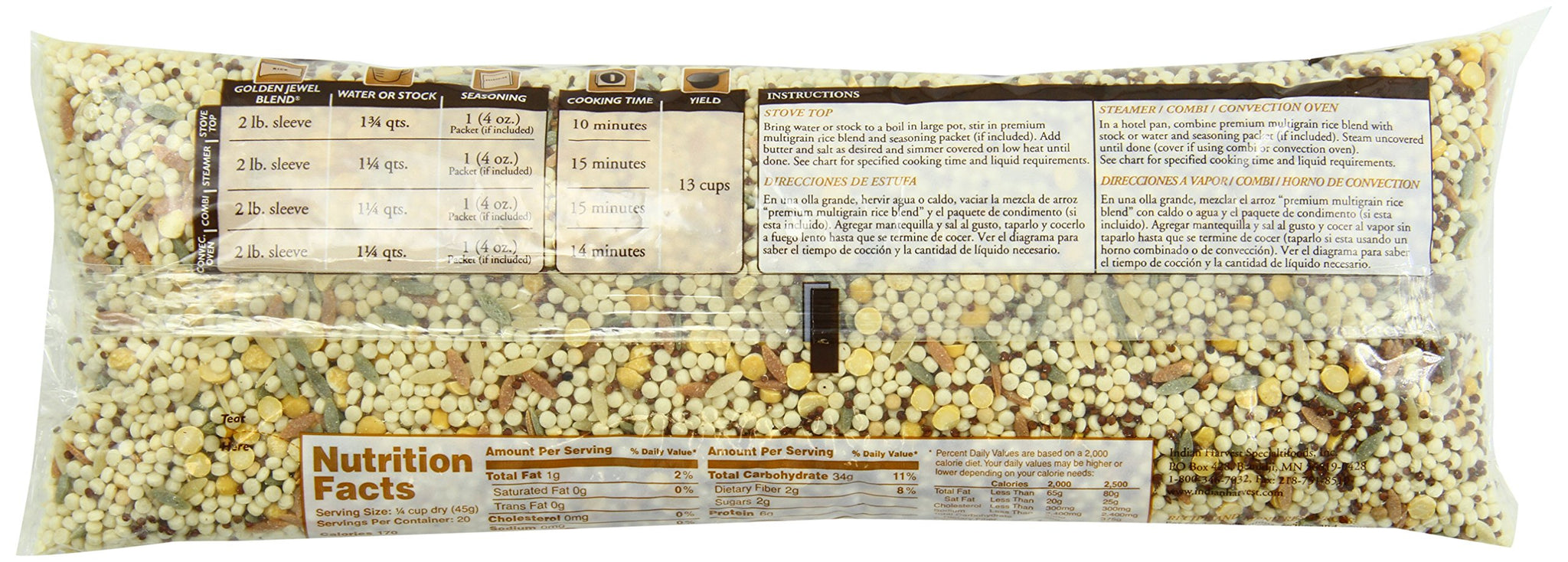 InHarvest Cereals, Golden Jewel Blend, 2 Pound