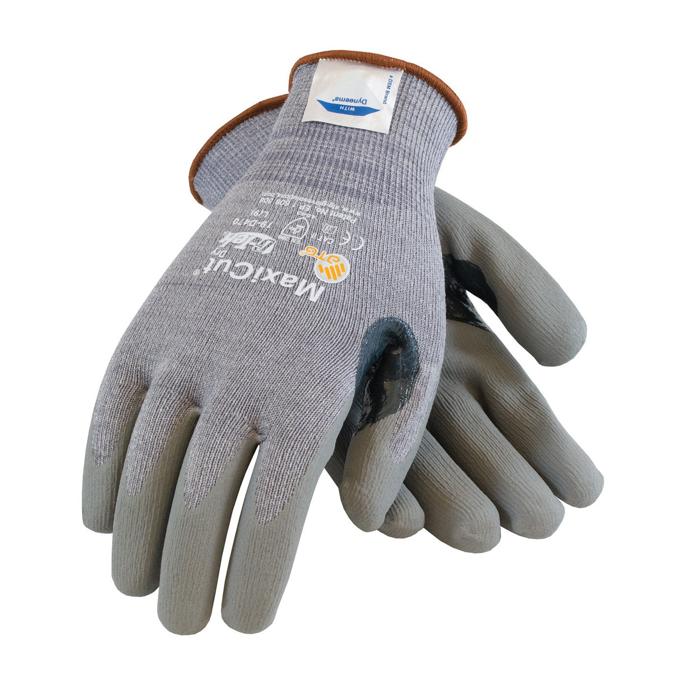ATG 19-D470/XXL MaxiCut Dyneema Engineered Yarn And Nylon Cut Resistant Gloves With Micro-Foam Nitrile Coating