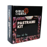 Girls Can Grill Pastrami Kit - Pastrami Brine, Salt-Free Rub & Meat Prep Bag | Cure Up to 12 lbs | No MSG | Includes Free How-To Ebook with 10 Recipes