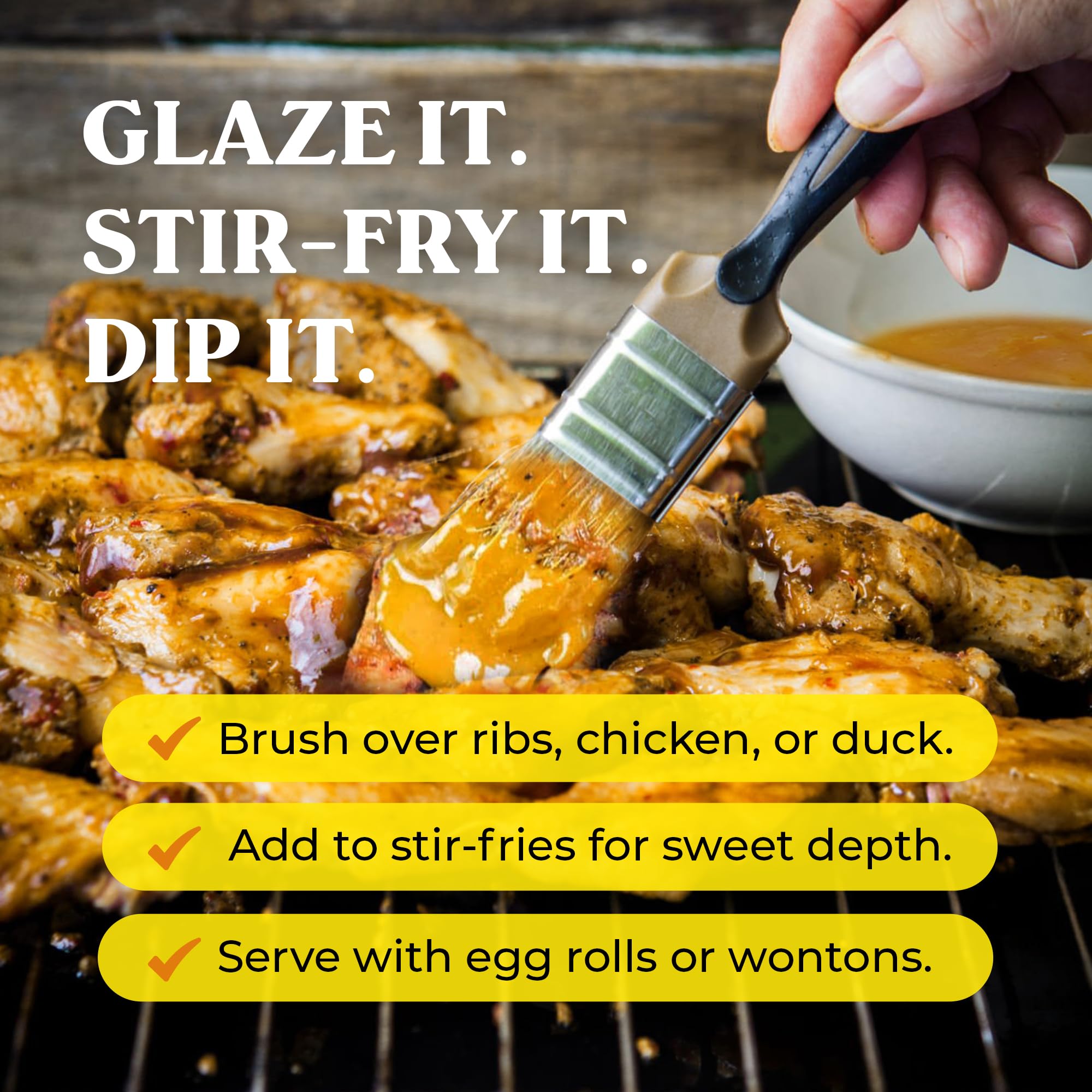 Saucy Susan Peach Apricot ORIGINAL Sauce - 6 Pack (6 × 19 oz Jars) - Sweet & tangy blend of apricots, peaches & spices; ideal for glazing, dipping