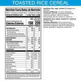 Kellogg's Rice Krispies Cold Breakfast Cereal, 8 Vitamins and Minerals, Rice Krispies Treats, Giant Size, Original, 24oz Box (1 Box)