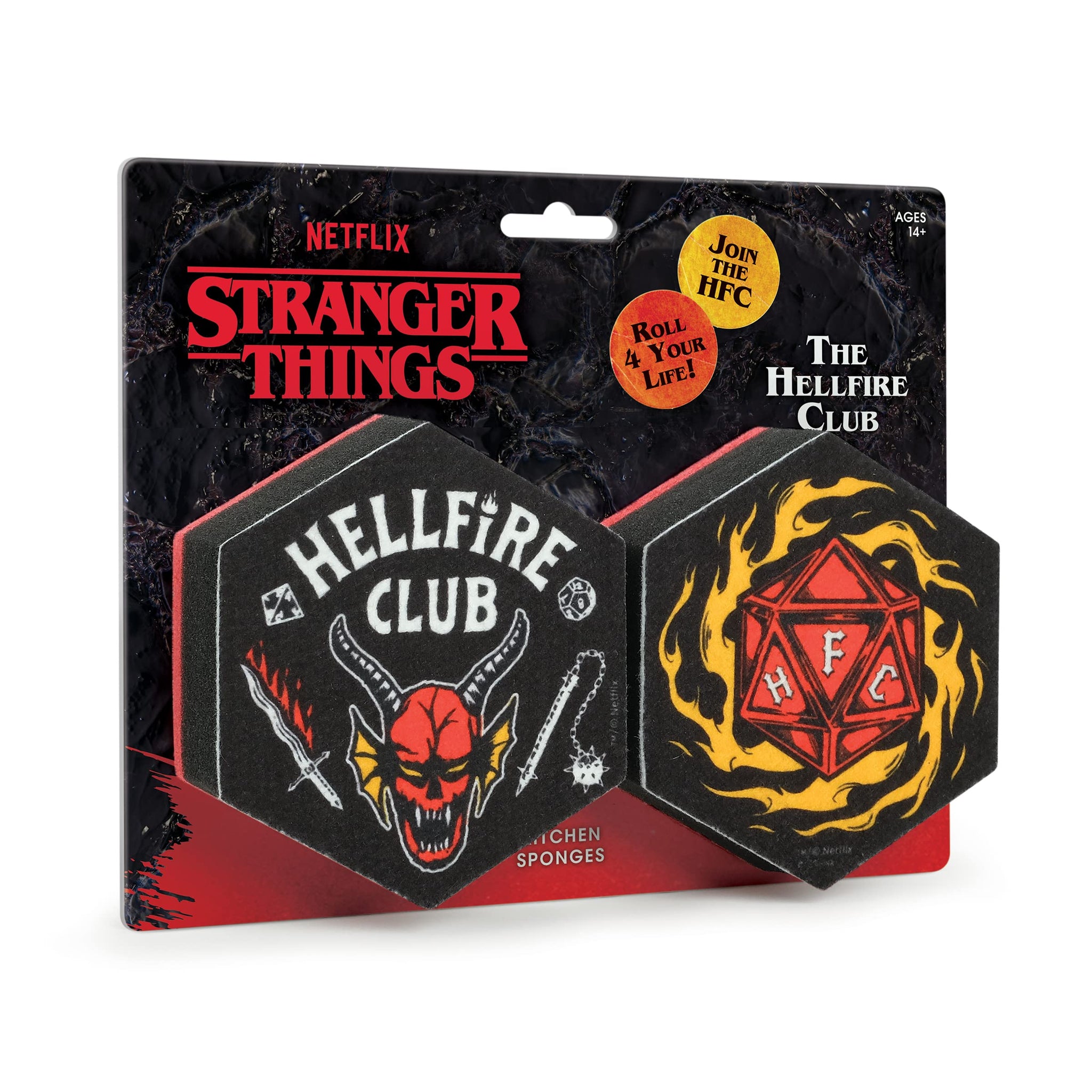 Genuine Fred Stranger Things, Hellfire Club Sponges