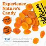 Nuts.com - Dried Apricots - No Sugar Added, Healthy Fruit Snack for Adults & Kids - Naturally Plump & Juicy, Good Source of Potassium & Fiber - Vegan