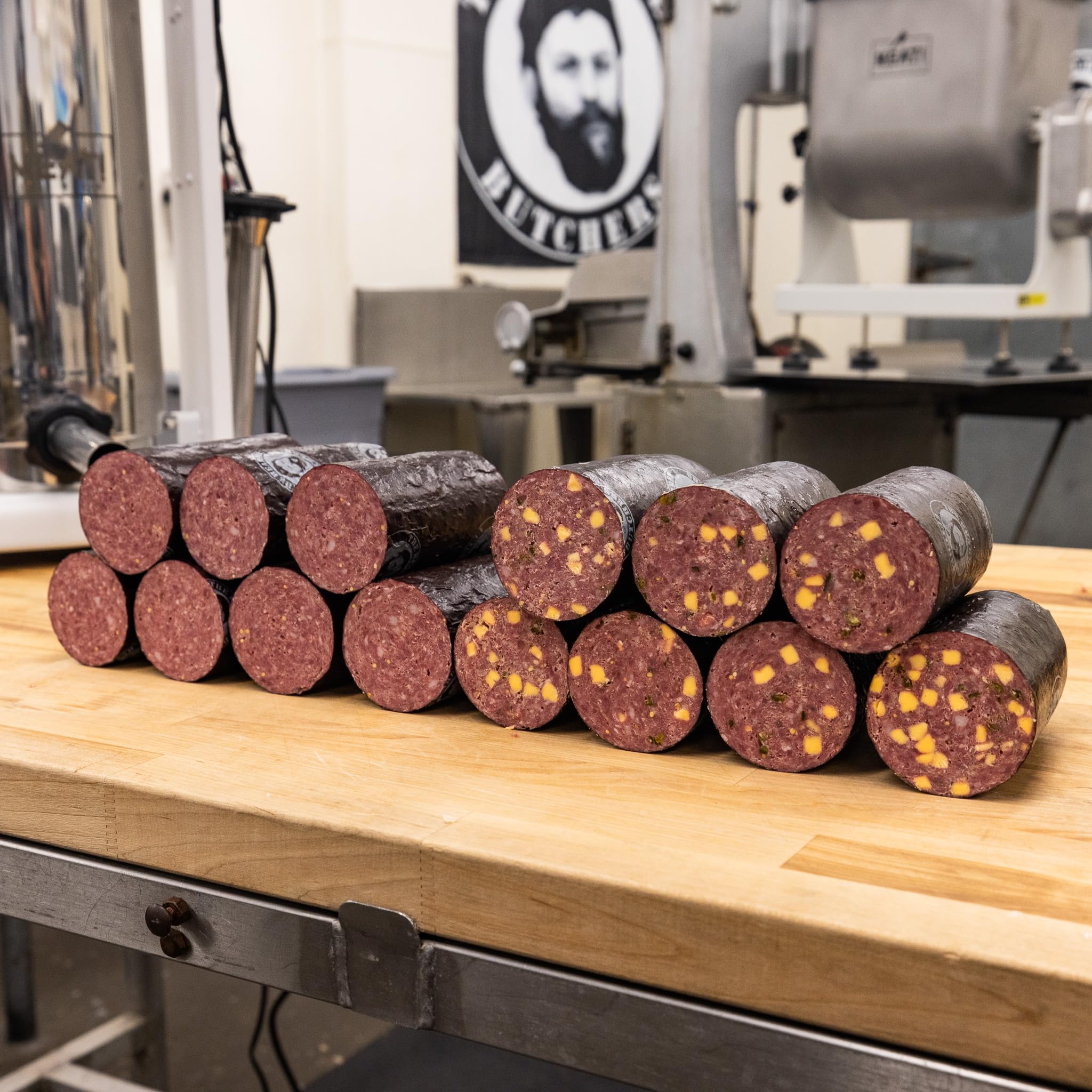 Bearded Butchers Old Fashioned Summer Sausage DIY Kit with Natural Cure - For Up to 25 lbs of Meat - DIY Summer Sausage Making Kit with Natural Cure