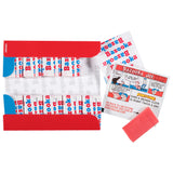 Bazooka Bubble Gum Individually Wrapped Pink Chewing Gum in Original Flavor - 10 Piece Wallet Packs (Pack of 12) - Fun Old Fashioned Candy for Kids
