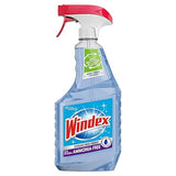 Windex Crystal Rain Glass Cleaner Spray, 6 ct, 23 fl oz
