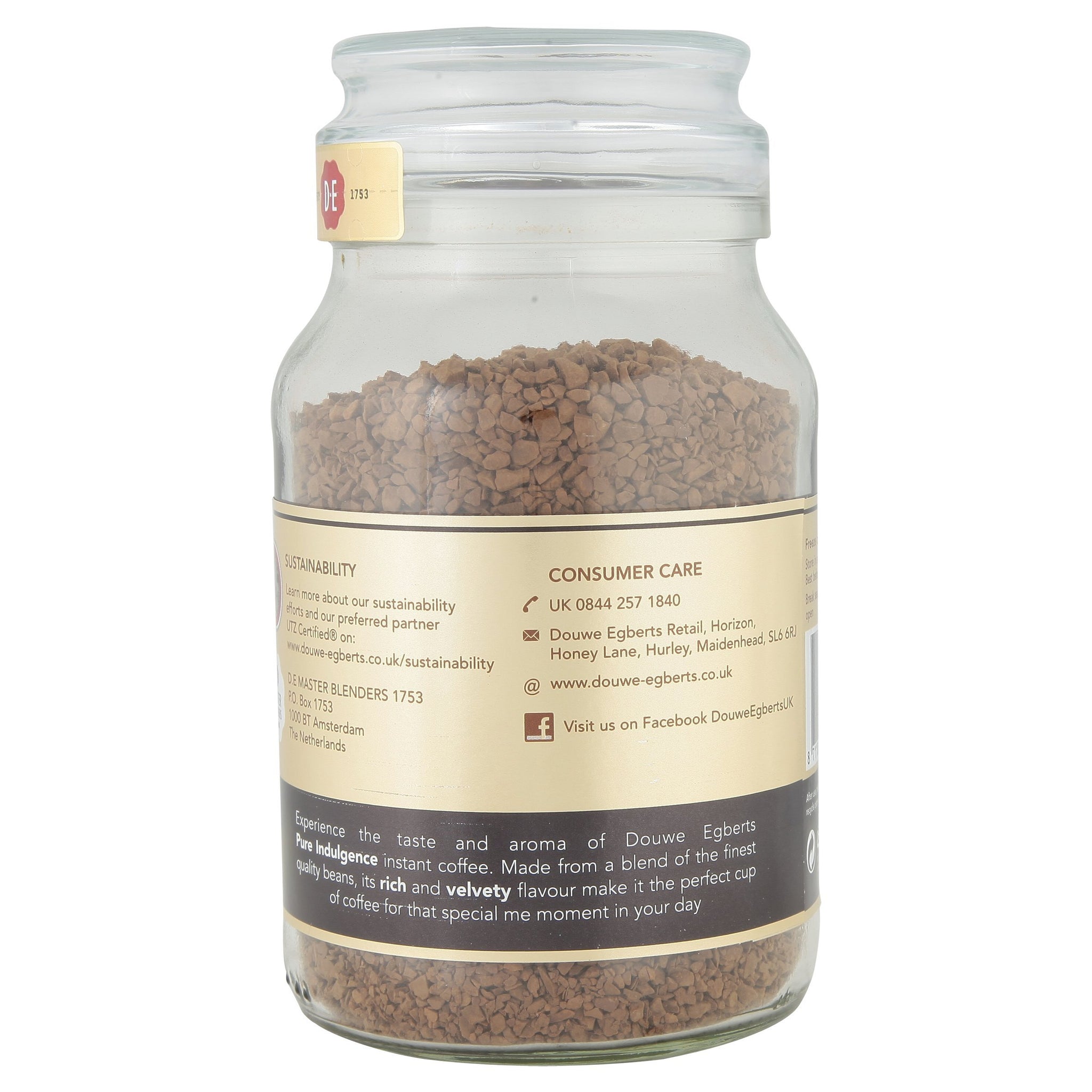Douwe Egberts Pure Indulgence Instant Coffee (190g)