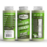 Adoboloco Garlic Gurl Sriracha Green Hot Sauce - 12oz, Jalapeno Chili Garlic Sauce