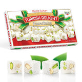 HazerBaba Double Roasted Turkish Delight Candy with Nuts,12.3oz (Pack of 1)