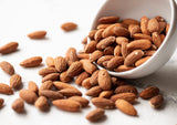 Food to Live Organic Dry Roasted Whole Almonds with Himalayan Salt, 1 Pound Non-GMO, Oven Roasted, Lightly Salted, No Oil Added, Vegan, Kosher. High