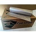 Green Core 70% Post Consumer Waste Heavy Duty, 1.5 MIL, Plastic Recycling Bags, Clear, 40-46 Gallon, (Pack of 50 Bags)