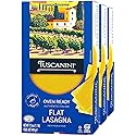 Tuscanini, Oven Ready Authentic Italian Flat Lasagna 17.6oz (3 Pack) Made with Premium Durum Wheat