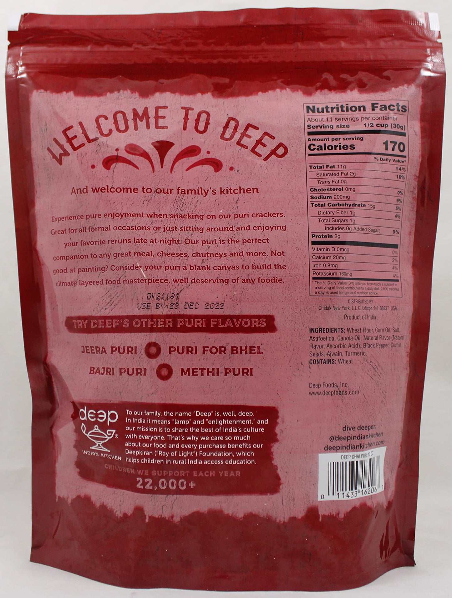 Chai Puri (12oz)