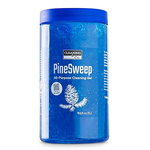 PineSweep All-Purpose Cleaning Gel with Pine Oil - Multipurpose Household Cleaner for Bathroom, Kitchen, Floors, Laundry & More, 33.8 Fl Oz