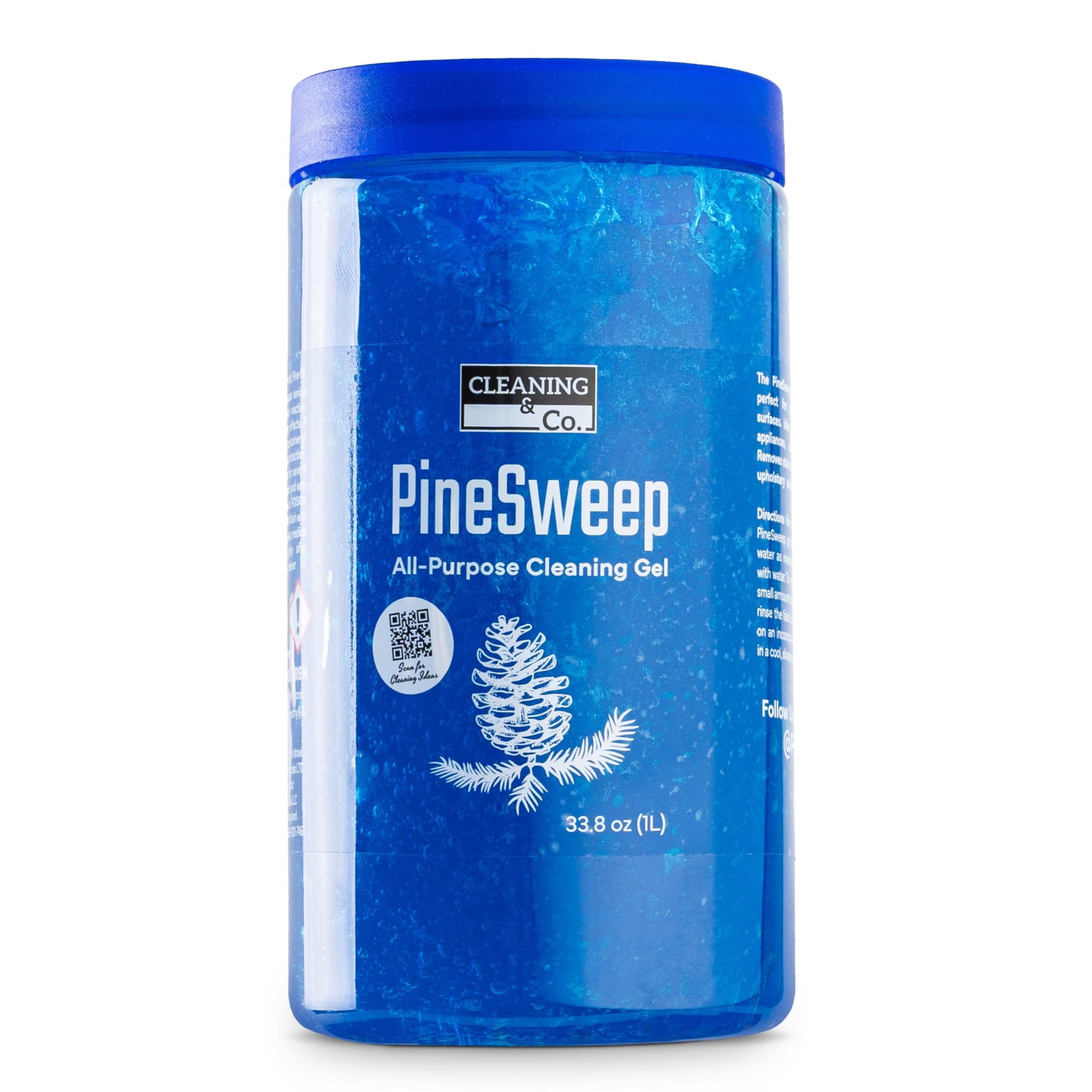 PineSweep All-Purpose Cleaning Gel with Pine Oil - Multipurpose Household Cleaner for Bathroom, Kitchen, Floors, Laundry & More, 33.8 Fl Oz