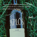 Aplós Calme Non Alcoholic Drink - Botanical Infused Calming Beverage Formulated to Relax and Unwind, Zero Sugar Beverage - 750ml