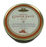 Simpkins Warming Ginger Drops - All-Natural Fruit Drops Infused with Premium Ginger Oil | Soothing & Fruity Taste | Made in England | 7.0 oz Tin