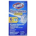 Clorox Disinfecting Toilet Wand Refill Heads 6 ea (Pack of 8)