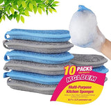Dish Sponge Kitchen Sponges Multipurpose Cleaning Sponge All-Purpose Sponges Non Scratch Kitchen Sponge Cleaning Mat Used for Cleaning Non Stick