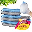 Dish Sponge Kitchen Sponges Multipurpose Cleaning Sponge All-Purpose Sponges Non Scratch Kitchen Sponge Cleaning Mat Used for Cleaning Non Stick