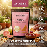 Craize Guava Crisps | Gluten Free, Vegan, Kosher, Toasted Corn Crackers | 4 oz each