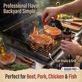 Rub Blackening -10.2 oz Shaker - Cajun Seasoning and Blackened Seasoning for Chicken Rub - Salt Free Seasonings and Spices - Spiceology Spices 6 pack