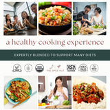 Spice Hut - Chinese 5 Spice Powder Organic, with Salt, Asian Seasoning Mix, Authentic 5 Spice Seasoning for Cooking Asian Cuisine - Stir Fry