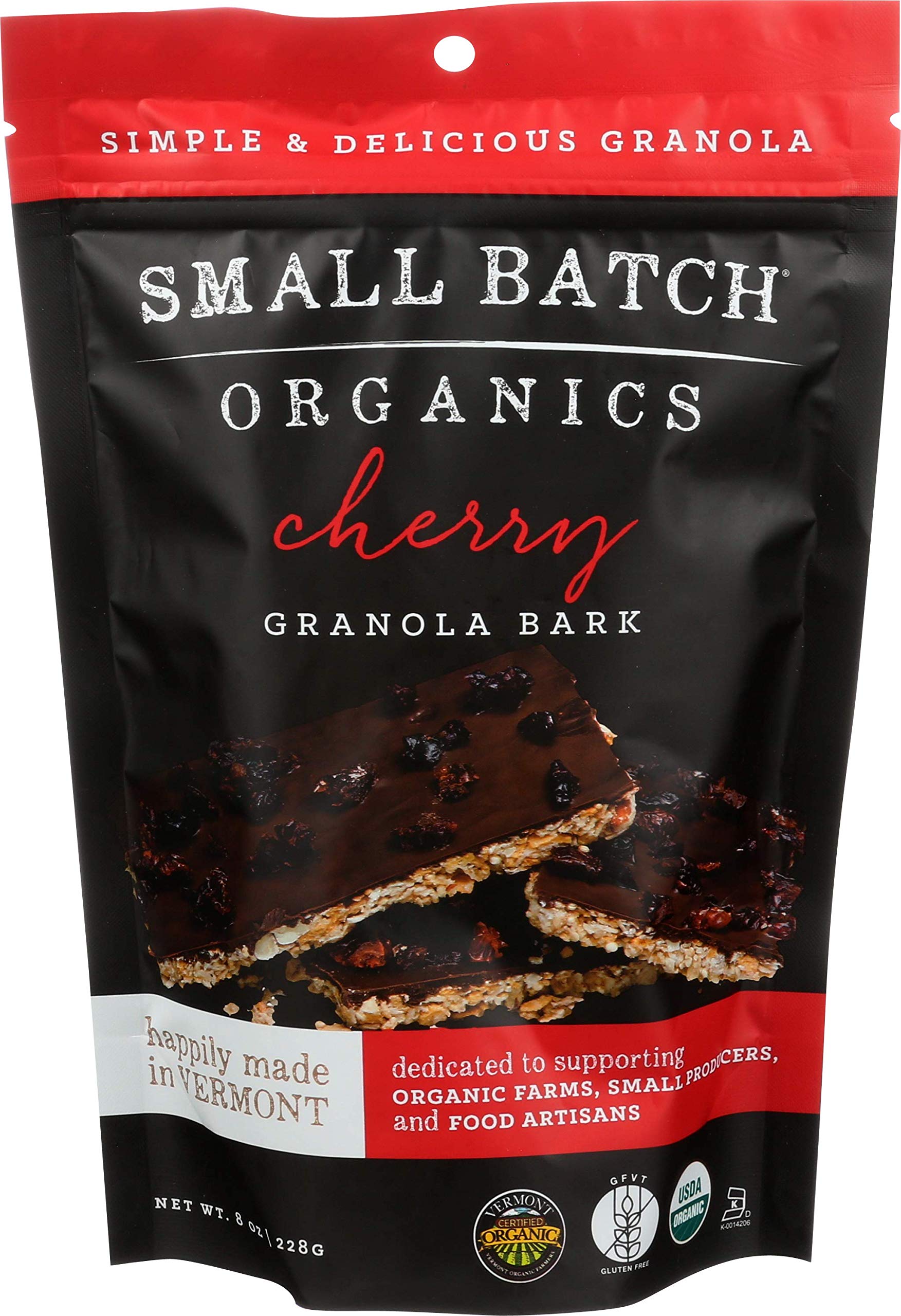 Small Batch Organics Cherry Granola Bark