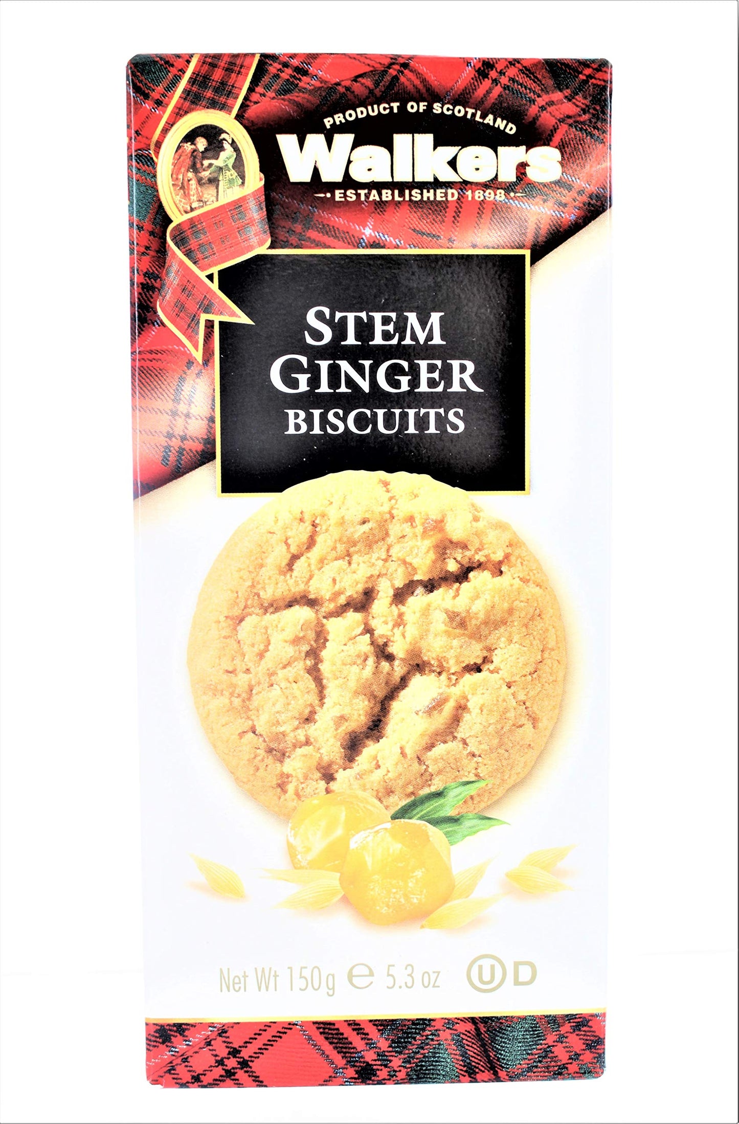 Walkers Stem Ginger Cookies - 5.3 oz - 2 pk
