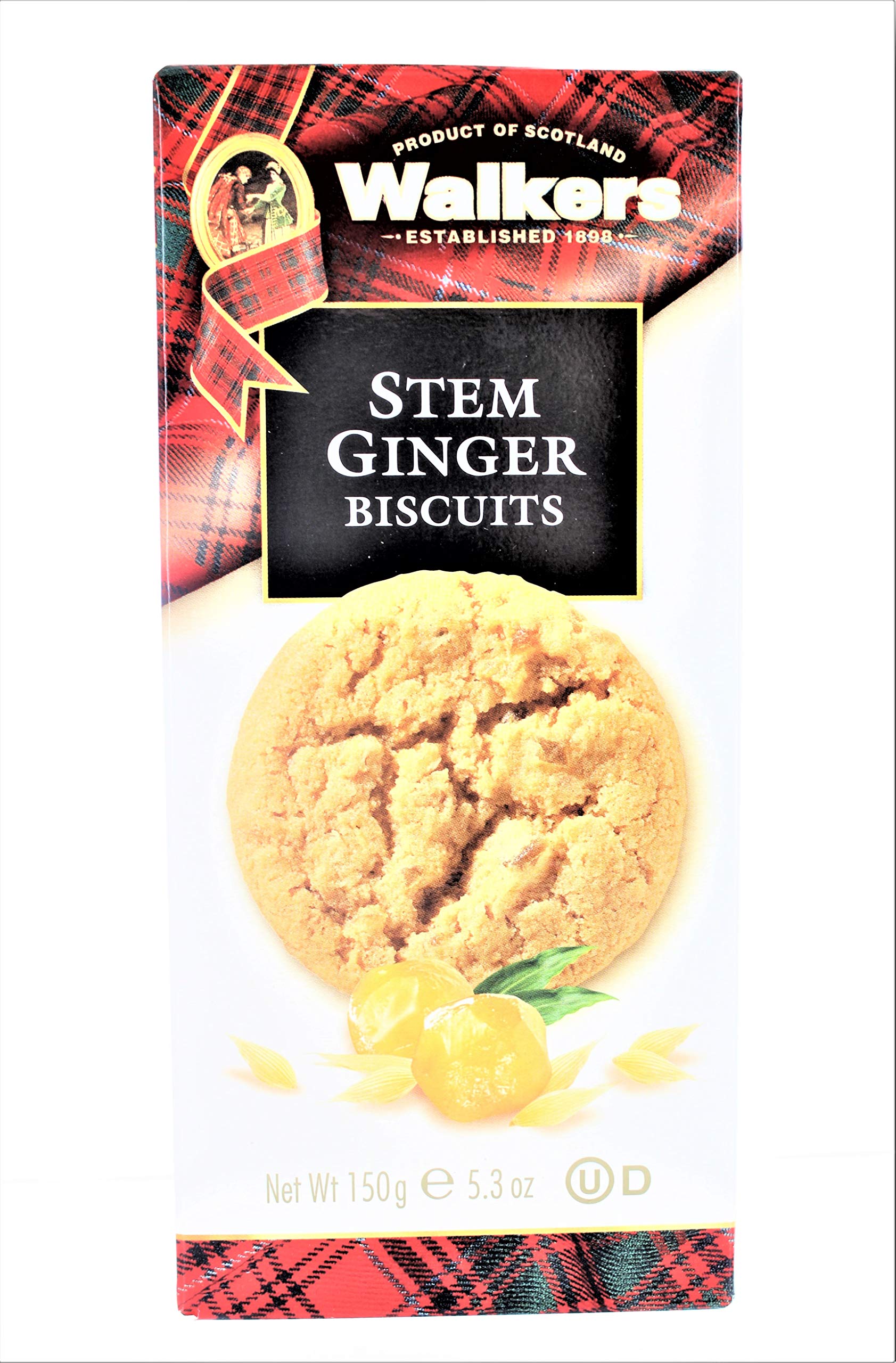 Walkers Stem Ginger Cookies - 5.3 oz - 2 pk