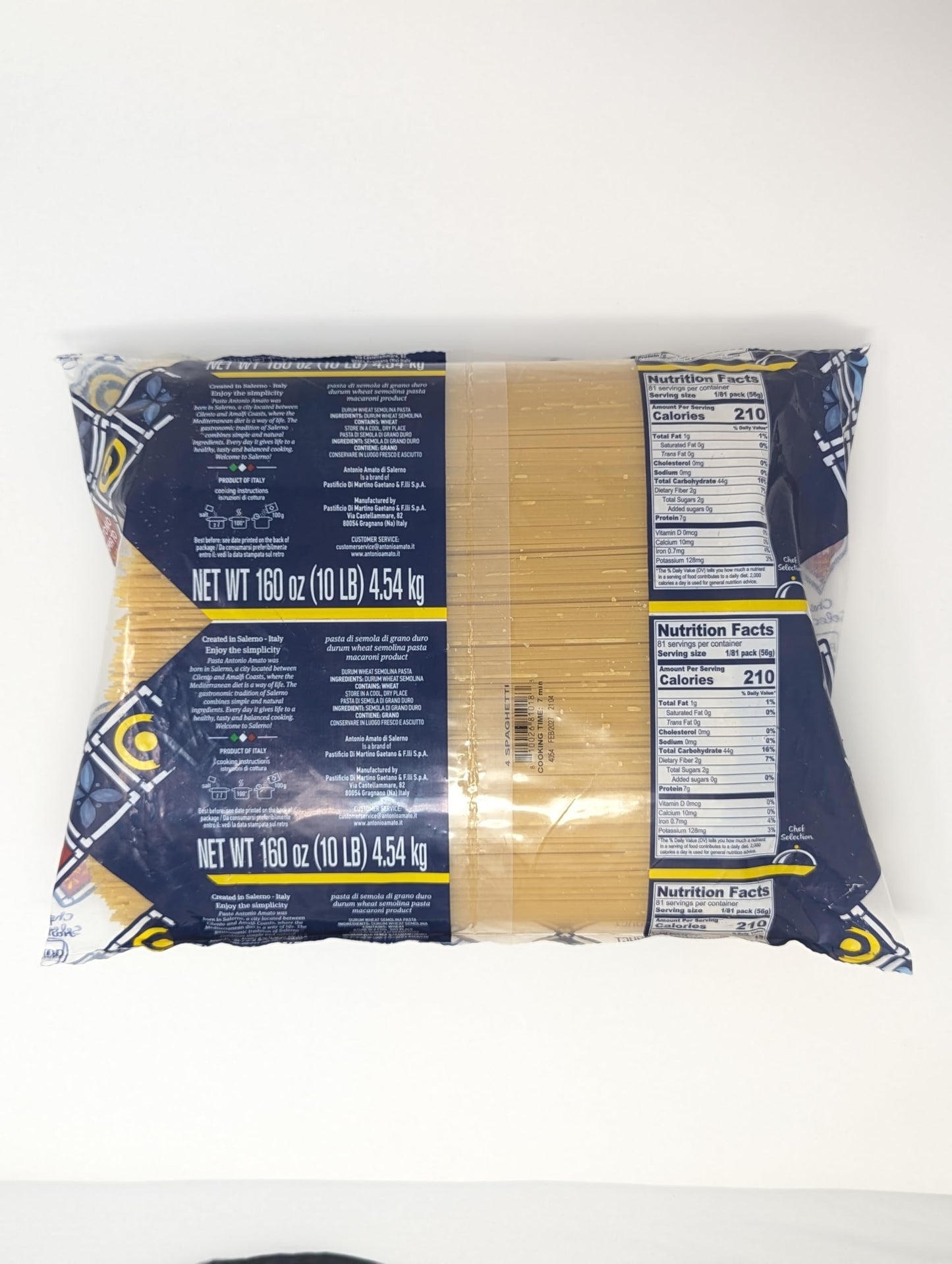 Antonio Amato NO.18 Spaghetti 10 LB Bag