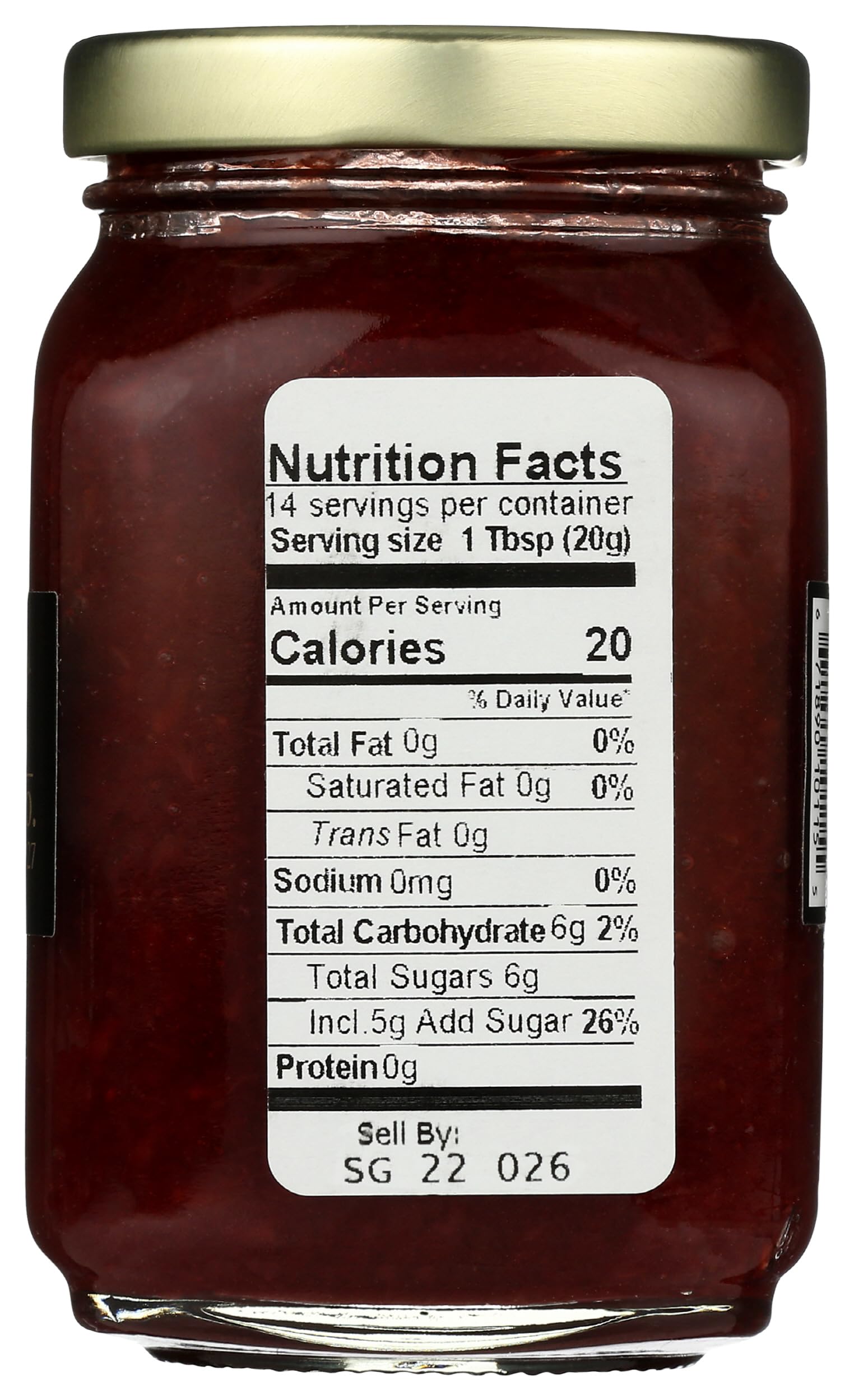 Mountain Fruit Company Strawberry Jam, 9.5 OZ