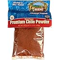 BUENO Medium Hot Red Chile Powder - Special Reserve Chimayo Chile Powder - Made from New Mexico Dried Red Chile Peppers - 12 Ounce Bag