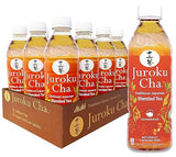 Juroku Cha - Smooth & Refreshing Japanese Tea, Supports Body & Mind, Great with Any Meal, Unsweetened, Caffein Free, 16.9 oz (12 Pack)