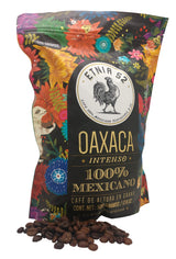 Etnia 52 - Oaxaca (Intenso), Mexican Whole Bean Coffee, 1 lb. or 16oz, Kosher Certified (KMD), Made in Mexico, Includes Ebook Recipe Link