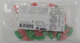 Lot of 5 Small Packs of Fruit Gummy Candy Made (Packed) in Canada, Each pack 140g(5 oz)-200g (7 oz) (Sour Watermelon)