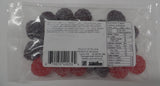 Lot of 5 Small Packs of Fruit Gummy Candy Made (Packed) in Canada, Each pack 140g(5 oz)-200g (7 oz) (Sour Juice Berries)