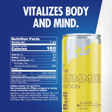Red Bull Summer Edition Energy Drink, 114mg Caffeine, Taurine & B Vitamins, 12oz. 4 Pack