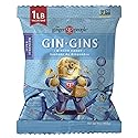 GIN GINS Super Strength - Natural Ginger Candy by The Ginger People - Individually Wrapped Healthy Candy - Super Strength Flavor - Large 1 lb Bag
