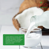 Organic Coconut Milk 13.5 Ounce (Pack of 12) - Unsweetened, Premium FULL 18% Fat, Vegan, Paleo, No Guar Gum, BPA Free, Keto Friendly by Jiva Organics