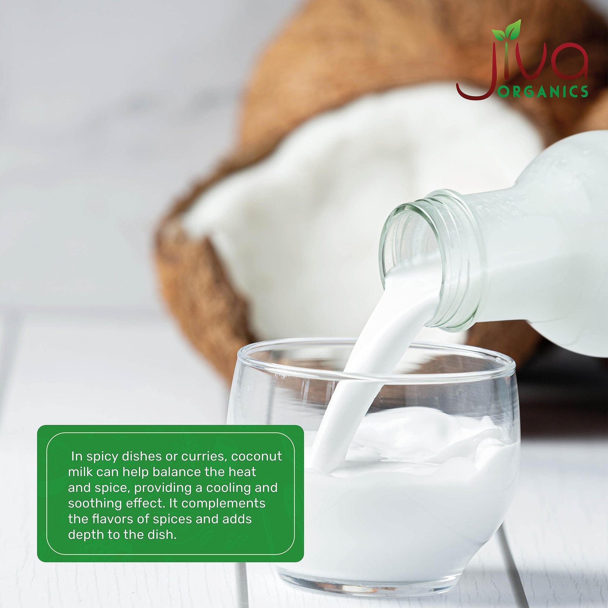 Organic Coconut Milk 13.5 Ounce (Pack of 12) - Unsweetened, Premium FULL 18% Fat, Vegan, Paleo, No Guar Gum, BPA Free, Keto Friendly by Jiva Organics
