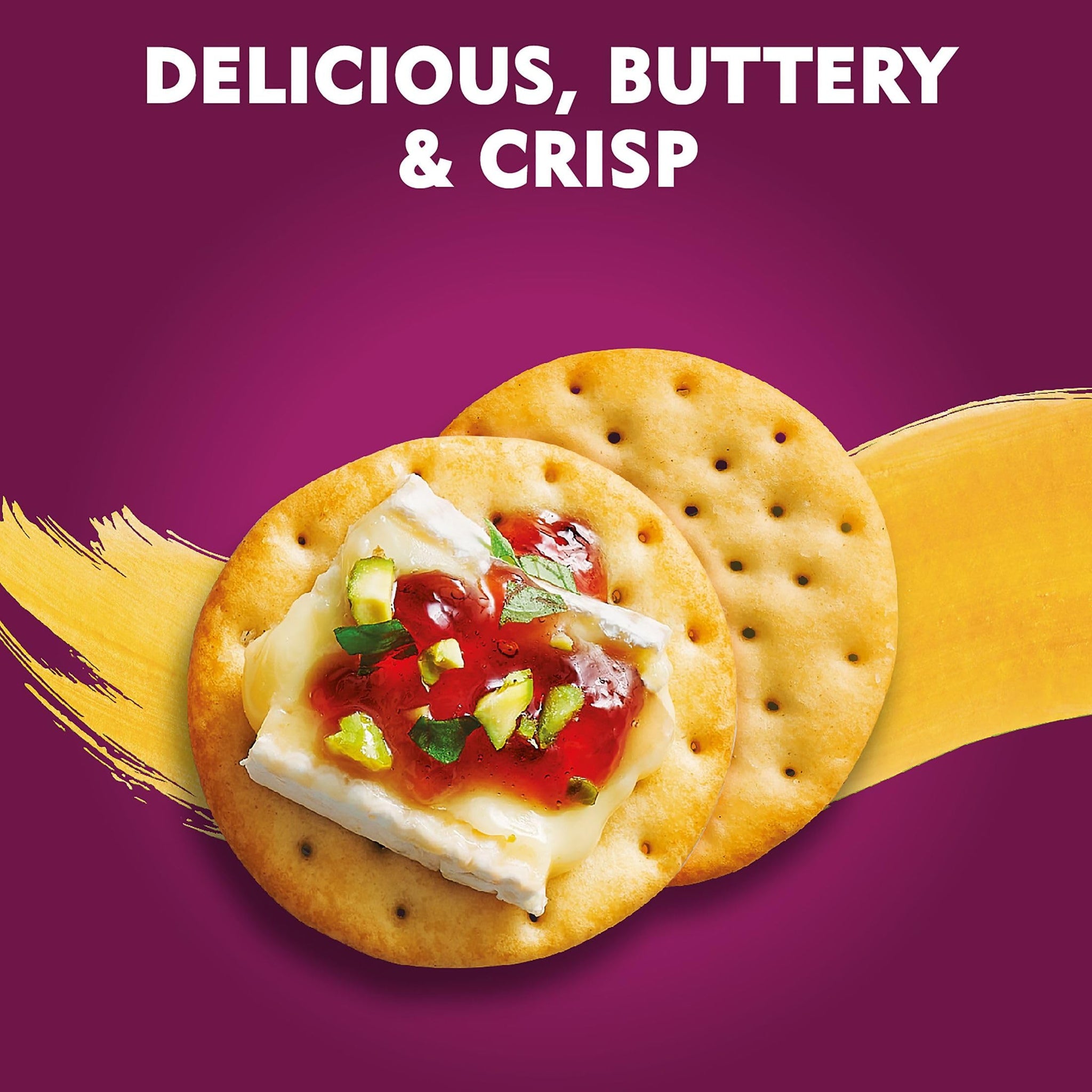 Toasteds Crackers, Party Snacks, Lunch Snacks, Classic Buttercrisp (6 Boxes)