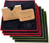 Clean & Clear Microfiber Cleaning Cloth, EXTRA LARGE [6 Pack] ULTRA PREMIUM Microfiber Cleaning Cloth - Microfiber Cloth for Camera Lens, Glasses