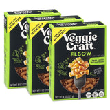 Veggiecraft Farms Elbow Pasta - NEW IMPROVED RECIPE - Protein Pasta, Cauliflower Pasta w/Lentils & Peas, High Protein Macaroni Noodles, Low-Carb